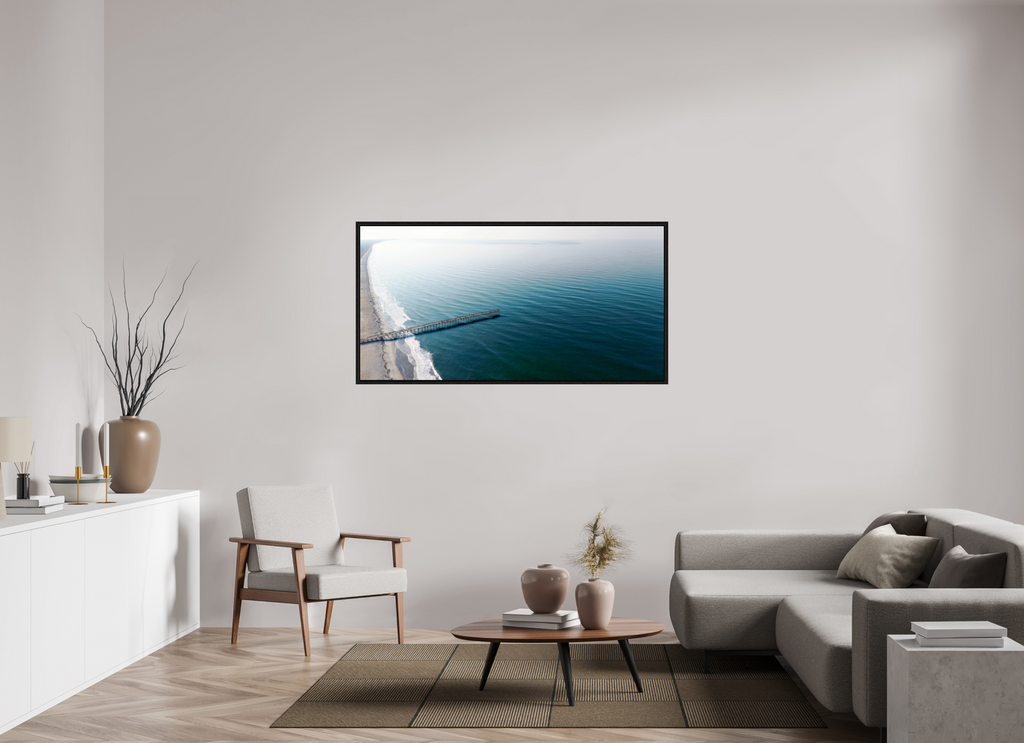 61.1 x 31″, Floater Frame Ocean Serenity