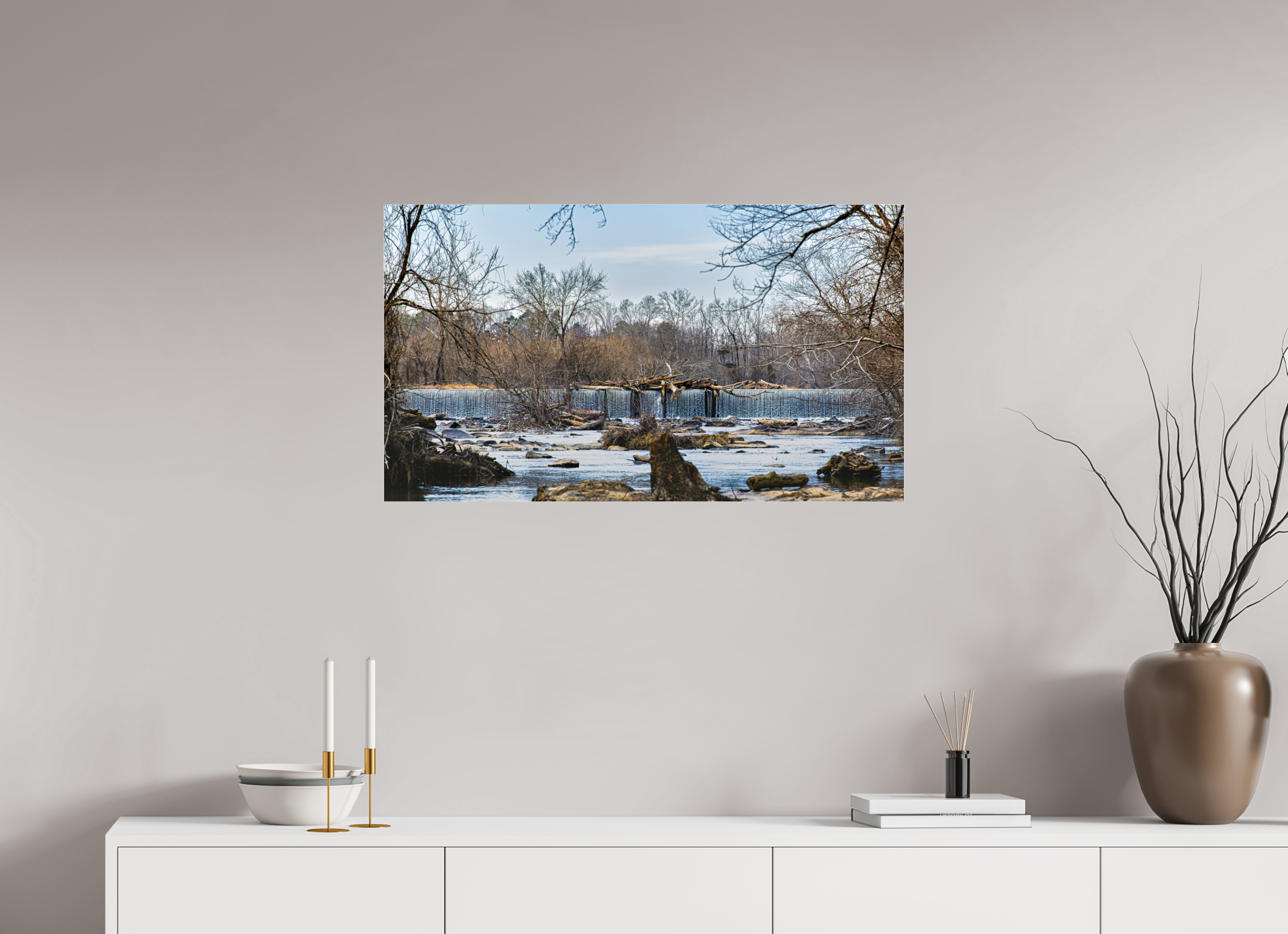 35 x 20″, Photo Print Under Acrylic Glass A Study in Stillness