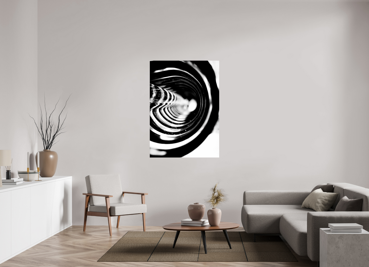 39 x 54.6″, Photo Print On Fuji Crystal DP II Monochrome Vortex monochrome Vortex fine art print