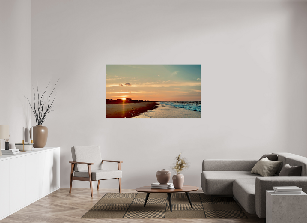 64 x 36″, Photo Print On Fuji Crystal DP II Golden Hour Glow