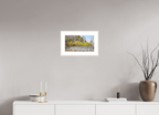 nature's cascade serene river landscape wall art photography