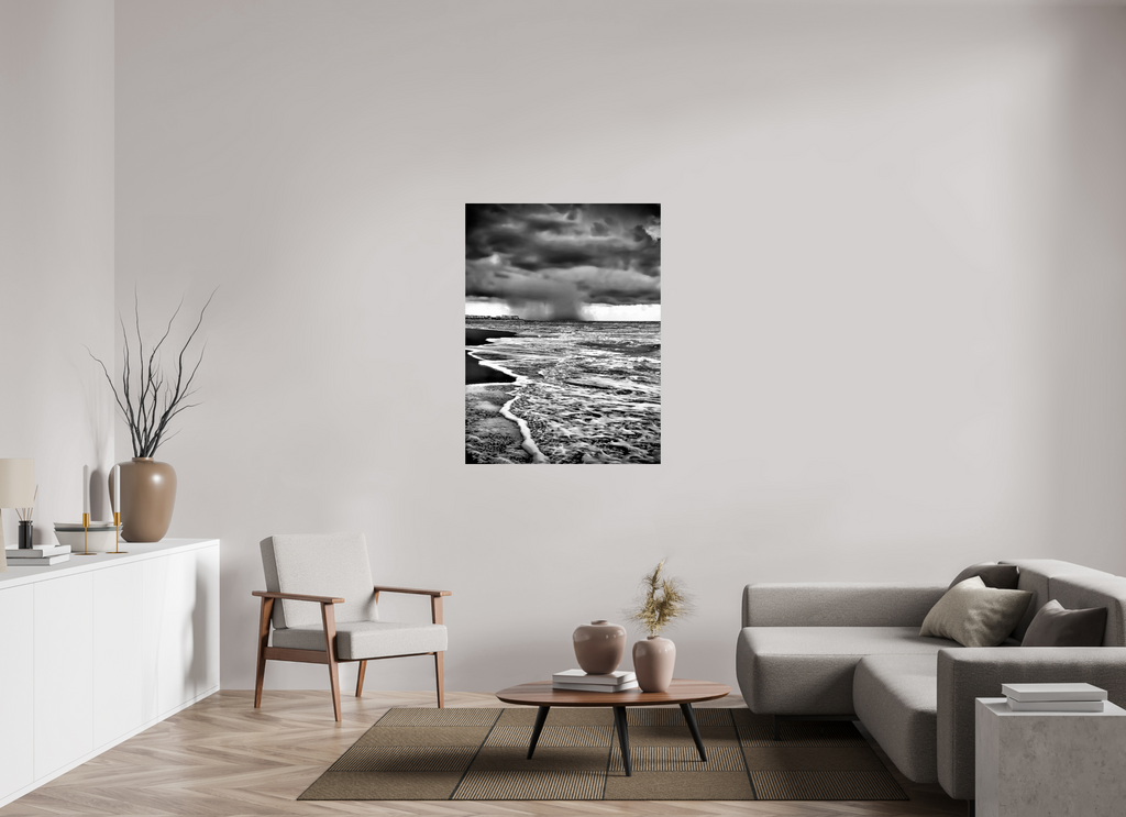 tide and tempest dramatic ocean storm wall art photography
