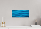 18.5 x 8″, Photo Print Under Acrylic Glass Ocean Whispers minimalist ocean photography print