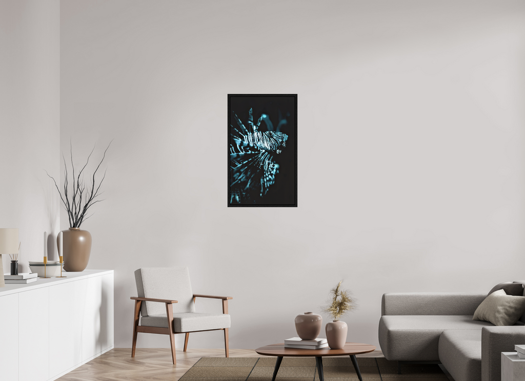 silent sovereign lionfish underwater fine art photography