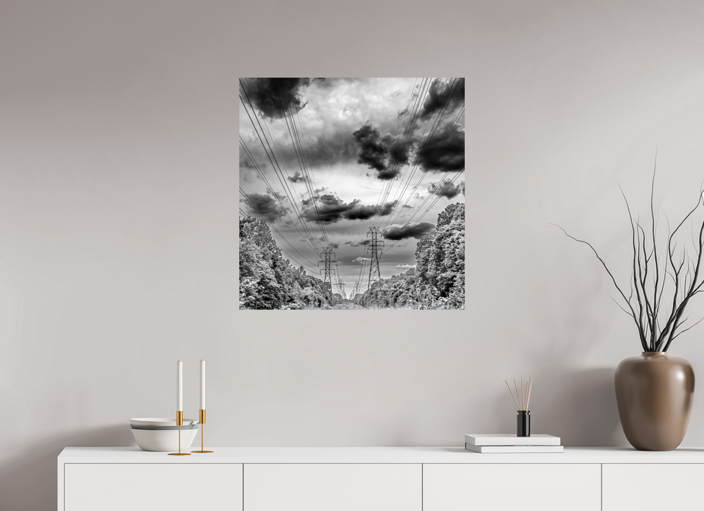 28 x 28.8″, Photo Print On Fuji Crystal DP II Powers of Contrast black and white fine art print