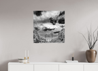 28 x 28.8″, Photo Print On Fuji Crystal DP II Powers of Contrast black and white fine art print