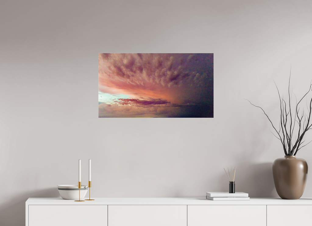 july horizon dramatic sunset coastal wall art photography