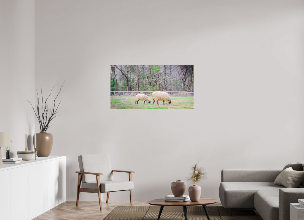 ranquil Pastures Serene Countryside Landscape Wall Art