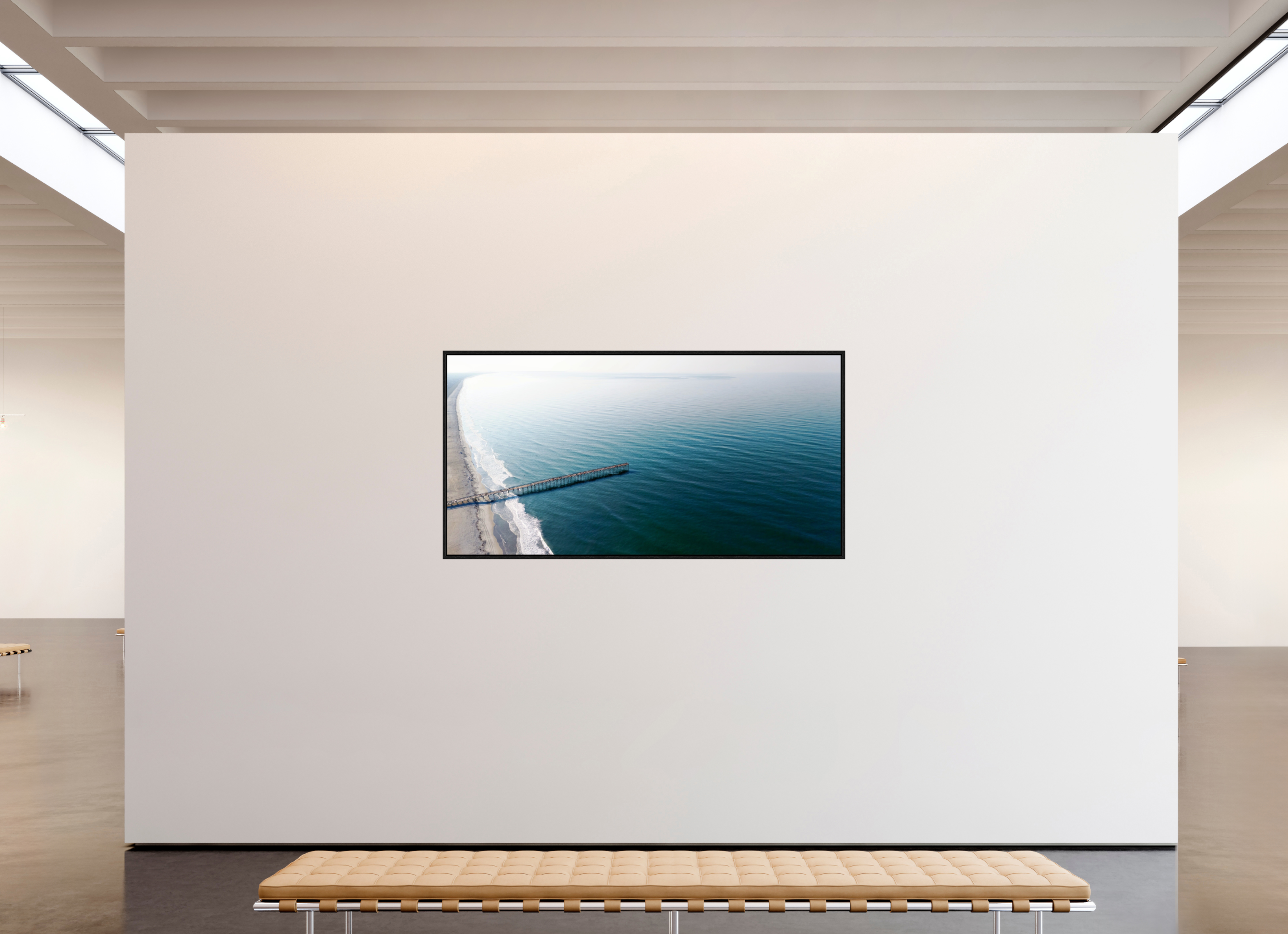 76.9 x 39″, Floater Frame Ocean Serenity