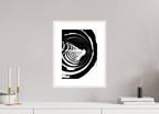 10 x 14″, Changeable Magnetic Frame Monochrome Vortex monochrome Vortex fine art print