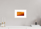 8 x 4.5″, Changeable Magnetic Frame Golden Inferno golden inferno fine art photograph