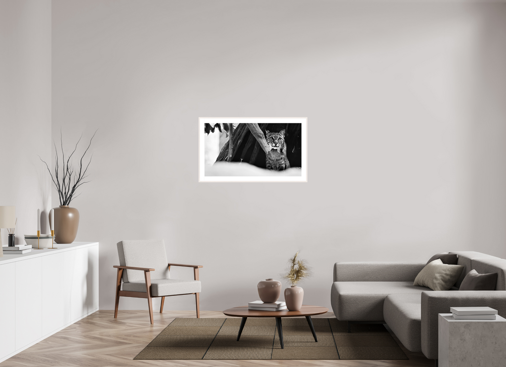 39.8 x 22″, Changeable Magnetic Frame Lynx Dreams