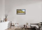 nature's cascade serene river landscape wall art photography