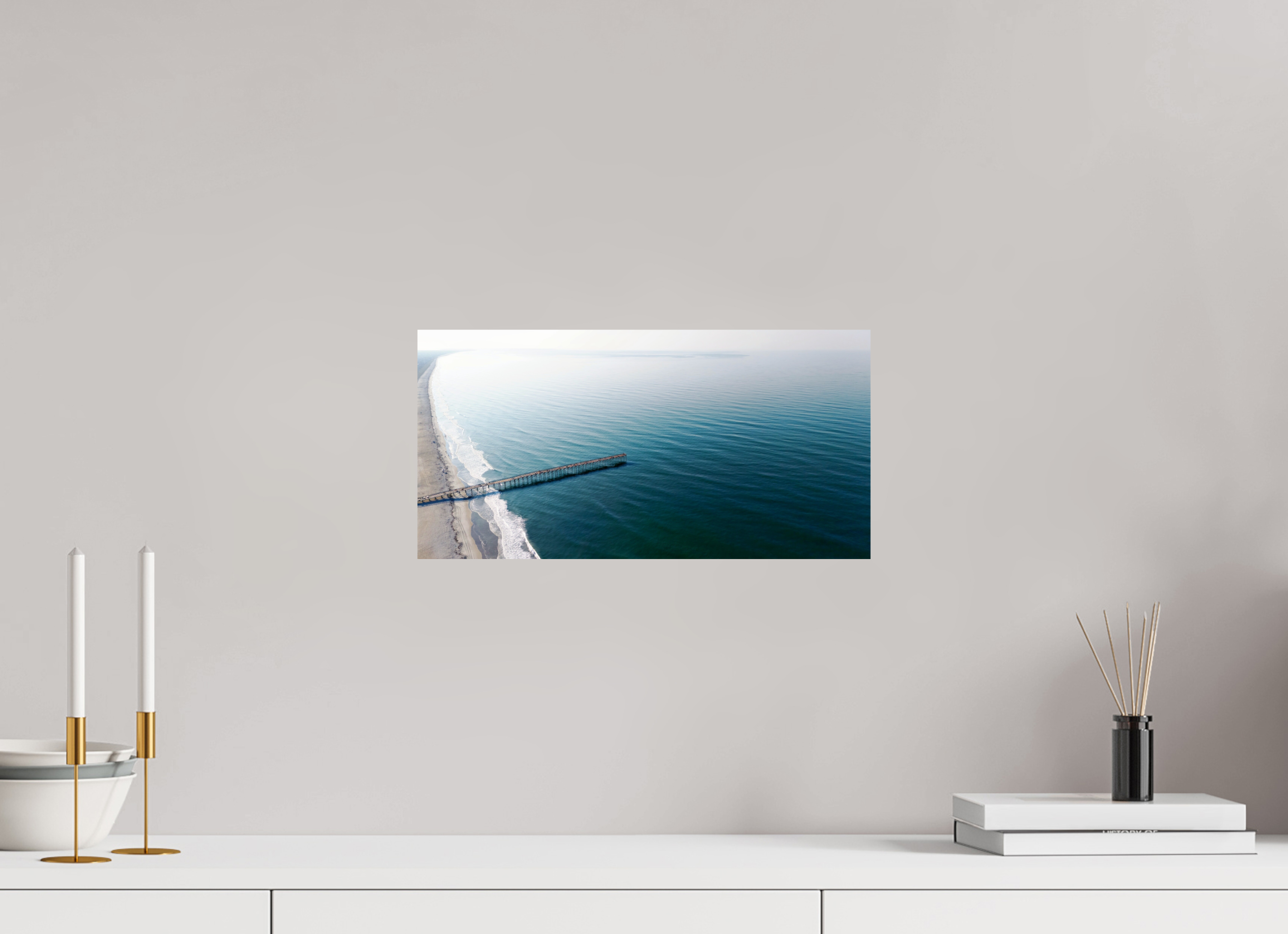15.8 x 8″, Photo Print On Fuji Crystal DP II Ocean Serenity
