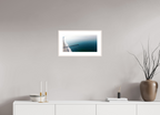18.7 x 9.5″, Changeable Magnetic Frame Ocean Serenity