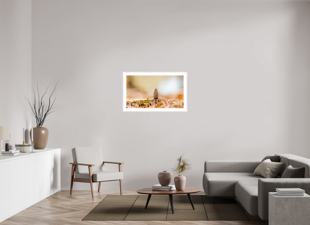 Macro Cone Modern Abstract Textured Wall Art