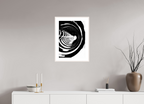 16 x 22.4″, Changeable Magnetic Frame Monochrome Vortex monochrome Vortex fine art print