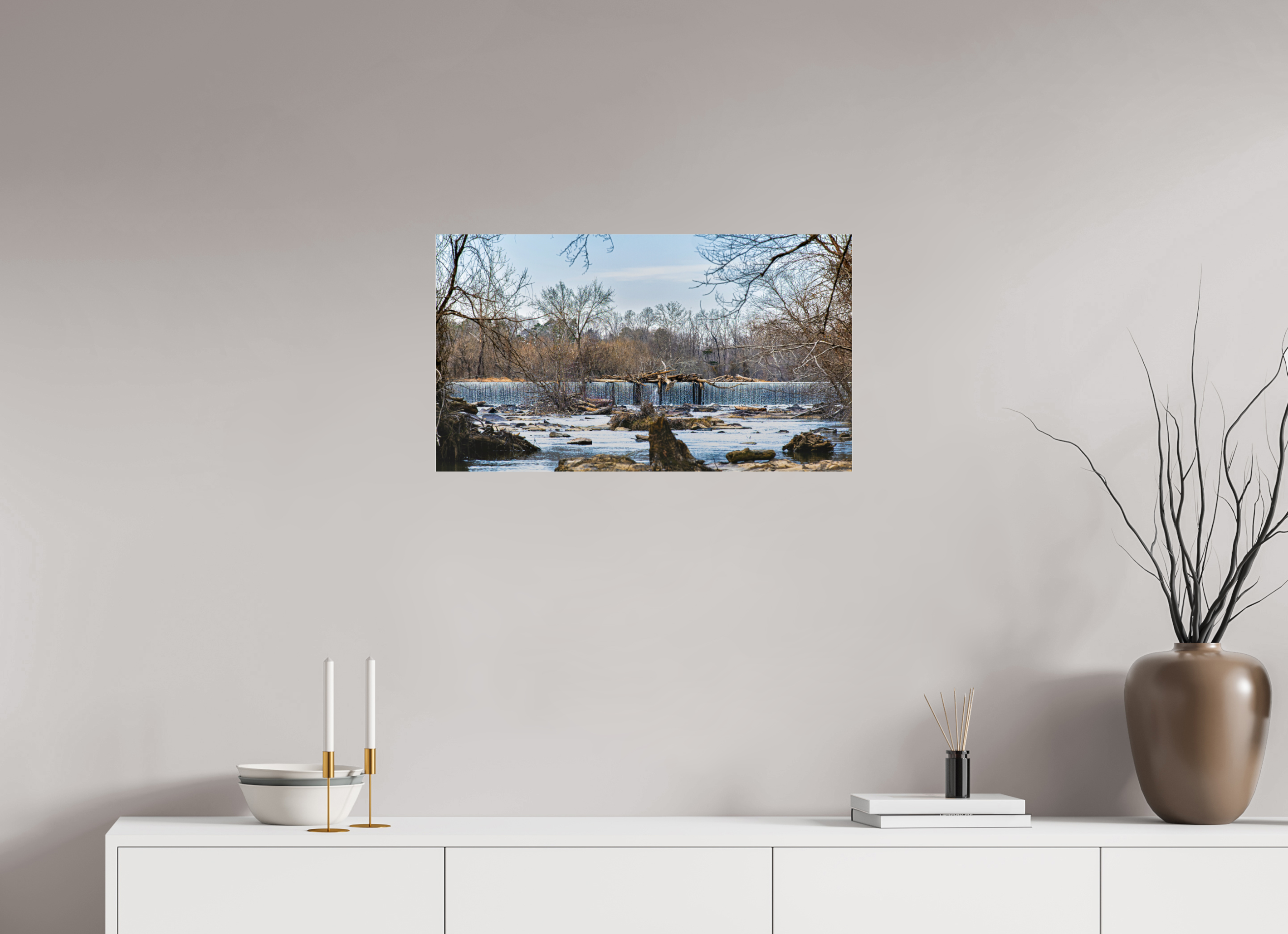 28 x 16″, Photo Print Under Acrylic Glass A Study in Stillness