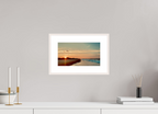 12 x 6.8″, Changeable Magnetic Frame Golden Hour Glow