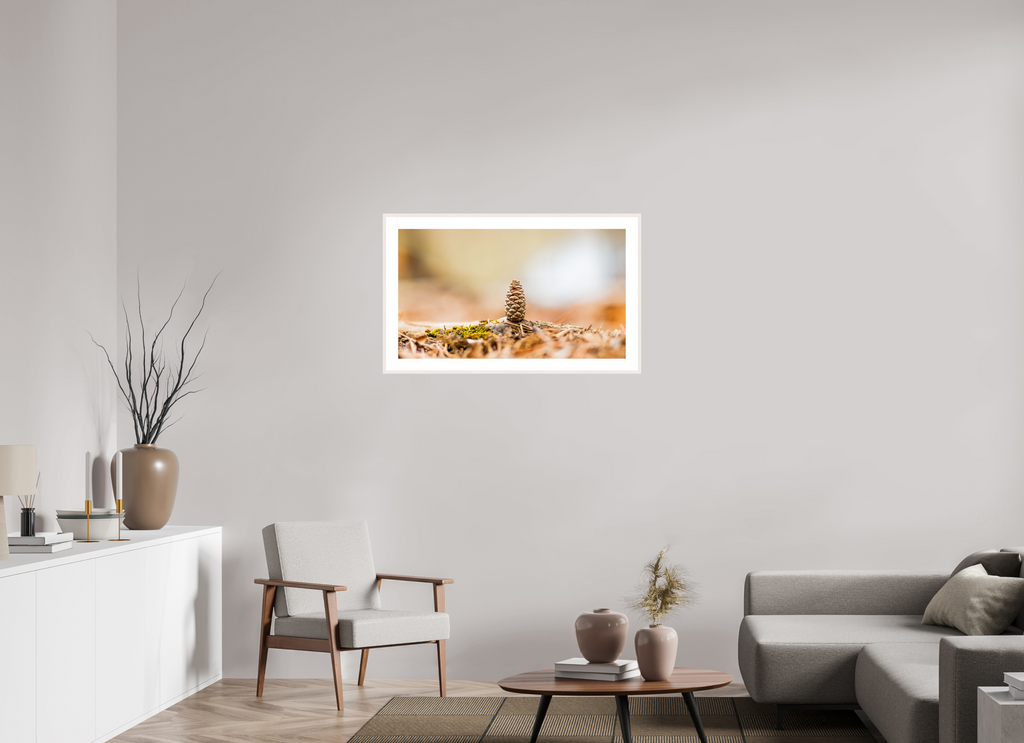 Macro Cone Modern Abstract Textured Wall Art