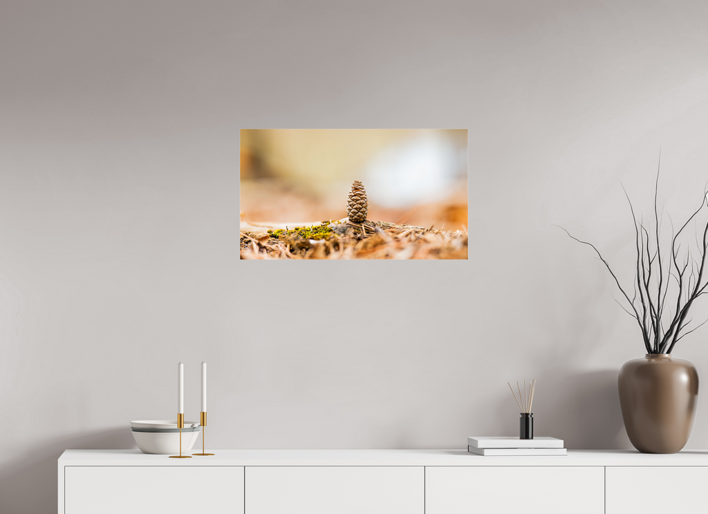 Macro Cone Modern Abstract Textured Wall Art