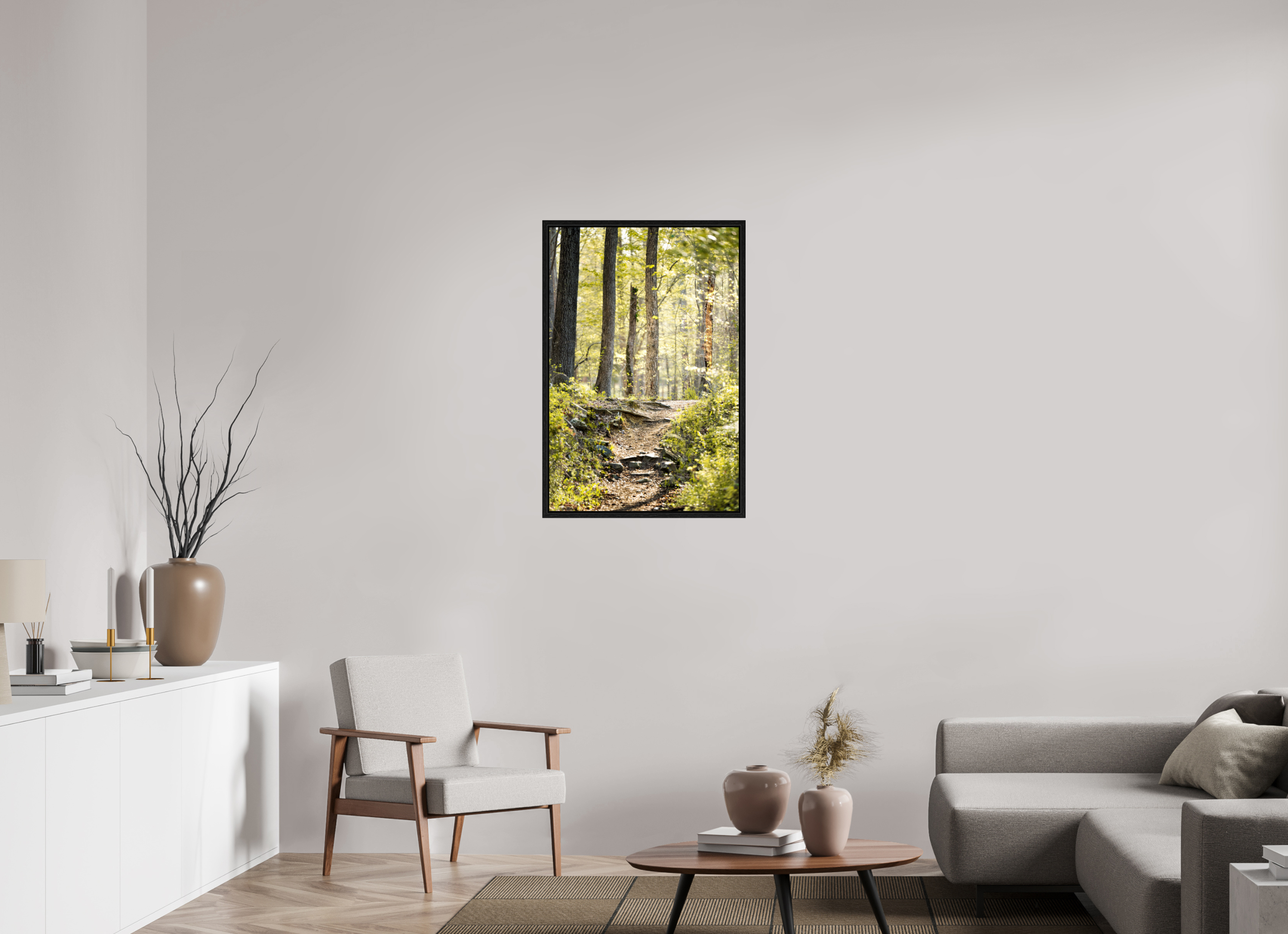 24 x 36″, Floater Frame Morning Light