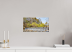 nature's cascade serene river landscape wall art photography