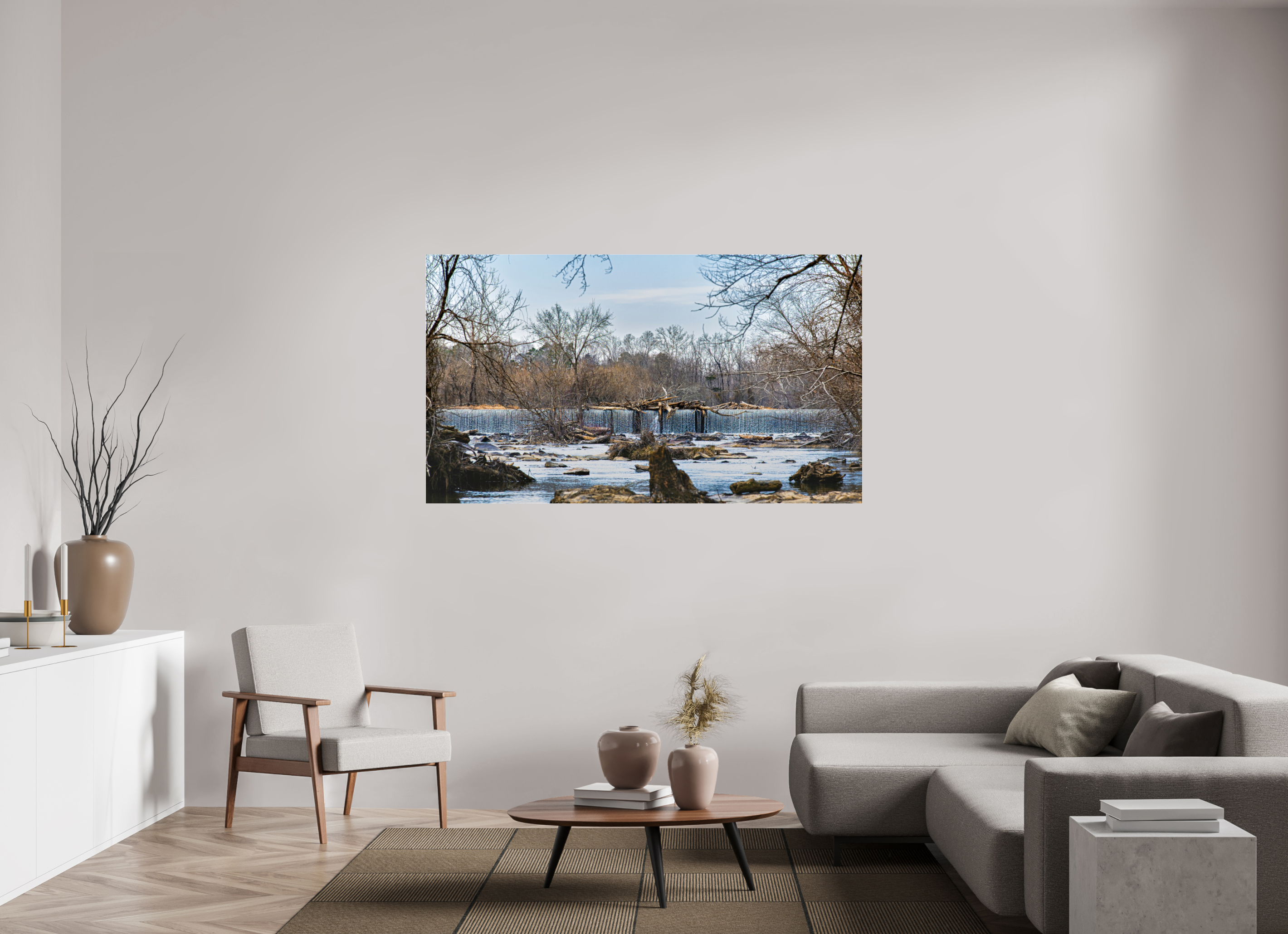 68.3 x 39″, Photo Print Under Acrylic Glass A Study in Stillness