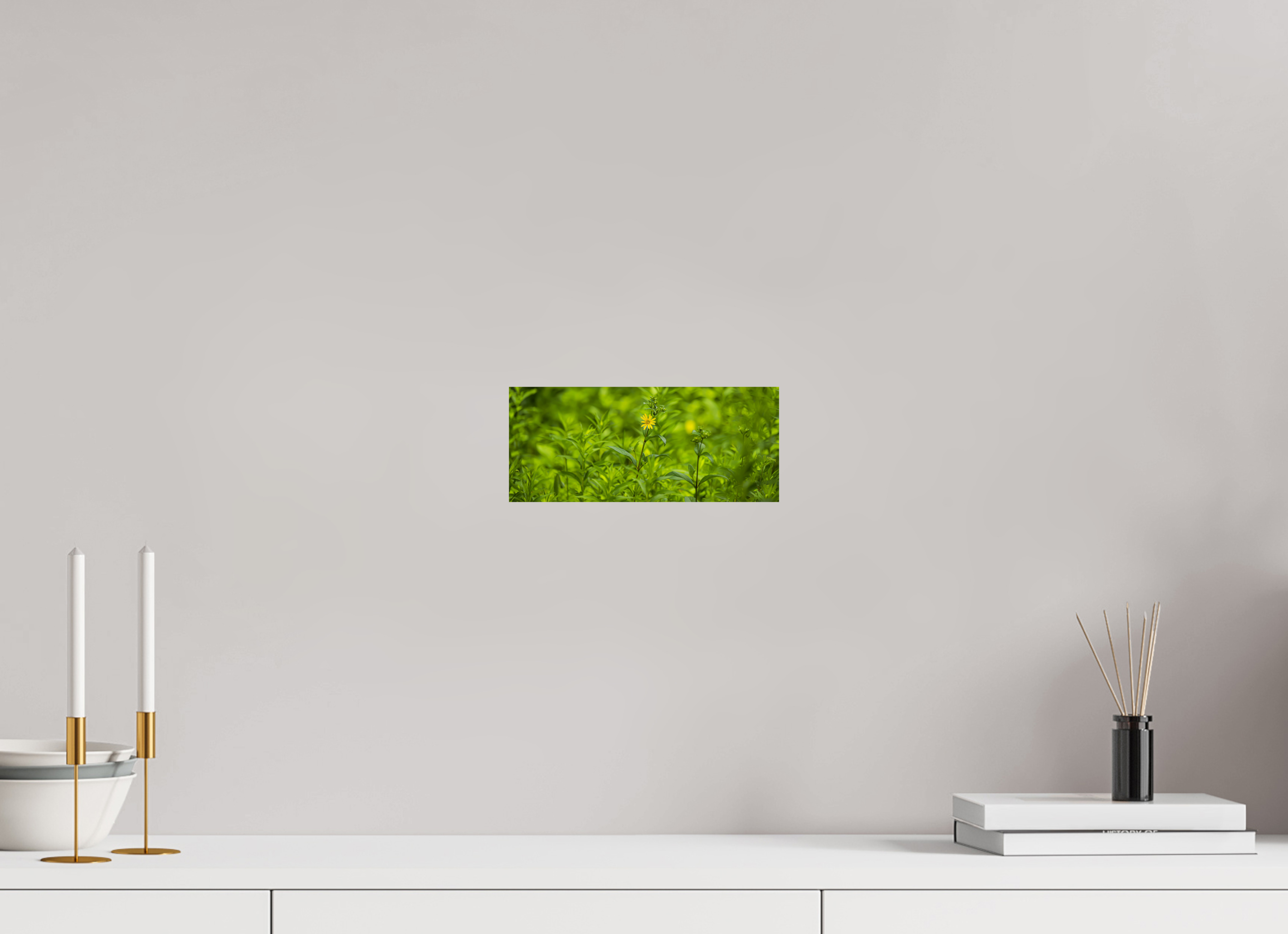 9.4 x 4″, Photo Print On Fuji Crystal DP II Lonely Bloom