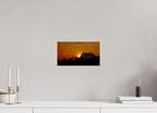 sunset silhouette dramatic coastal wall art photography