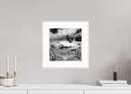 11 x 11.3″, Changeable Magnetic Frame Powers of Contrast black and white fine art print