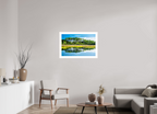 35.6 x 23″, Changeable Magnetic Frame Serene Marsh Landscape Fine Art Photography Print
