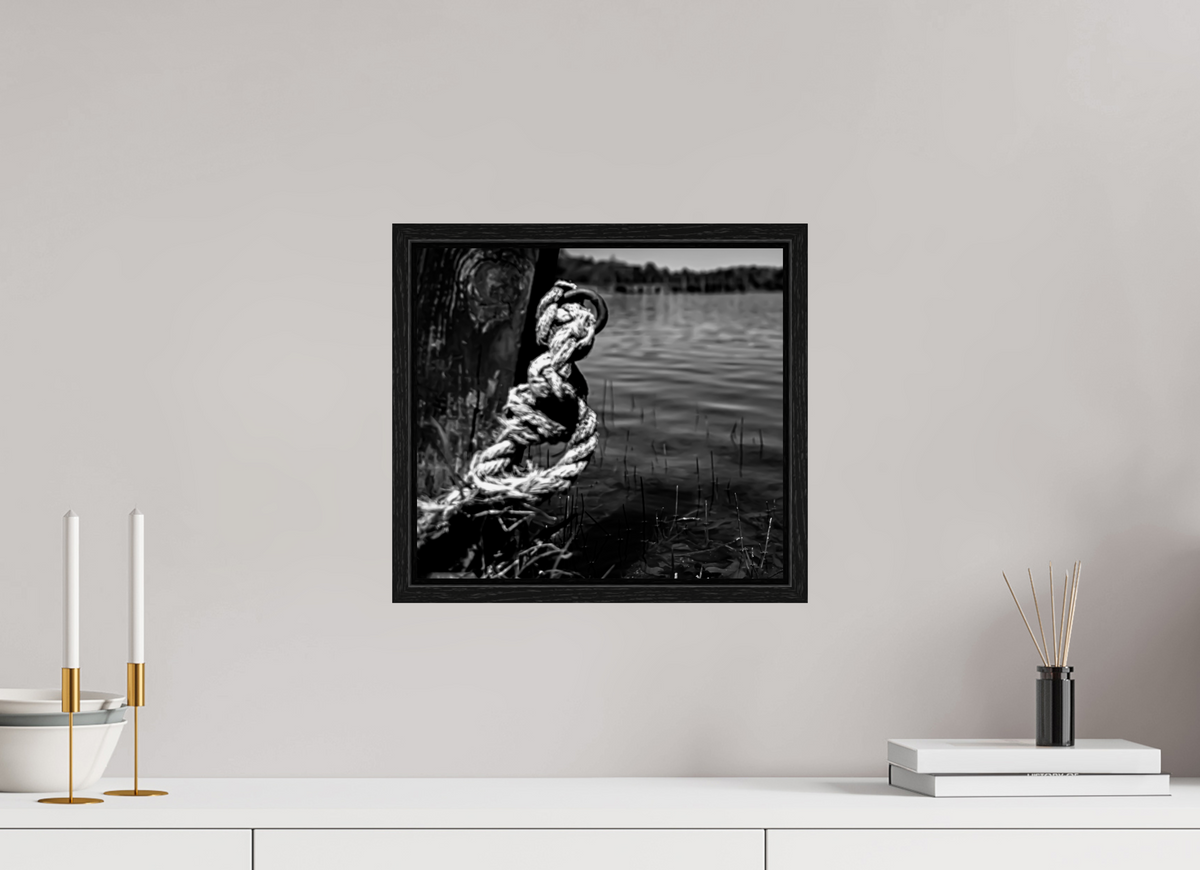13.3 x 12″, Floater Frame Nautical