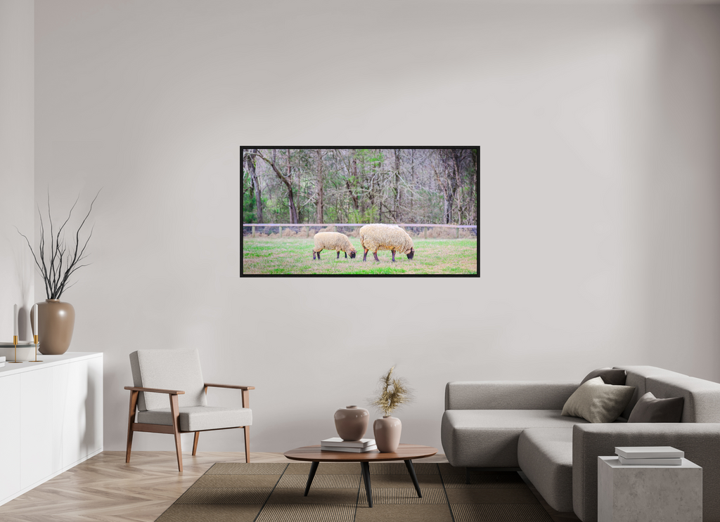 ranquil Pastures Serene Countryside Landscape Wall Art