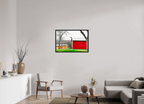A Countryside Print Serene Rustic Landscape Wall Art