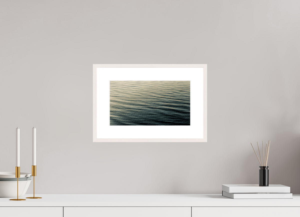 12 x 6.8″, Changeable Magnetic Frame Nordic Tide fine art print ocean waves