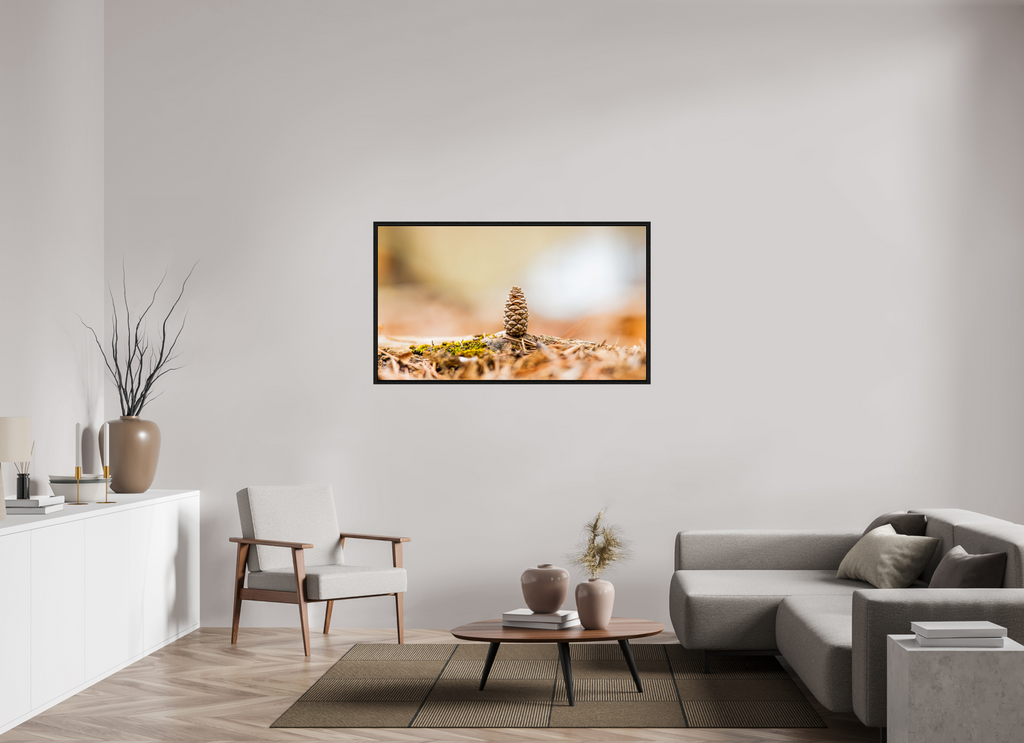 Macro Cone Modern Abstract Textured Wall Art