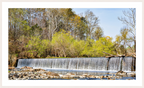 nature's cascade serene river landscape wall art photography