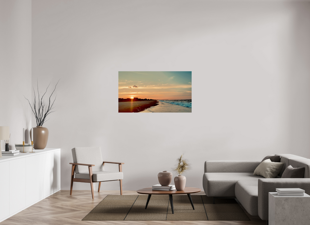 49 x 27.6″, Photo Print On Fuji Crystal DP II Golden Hour Glow