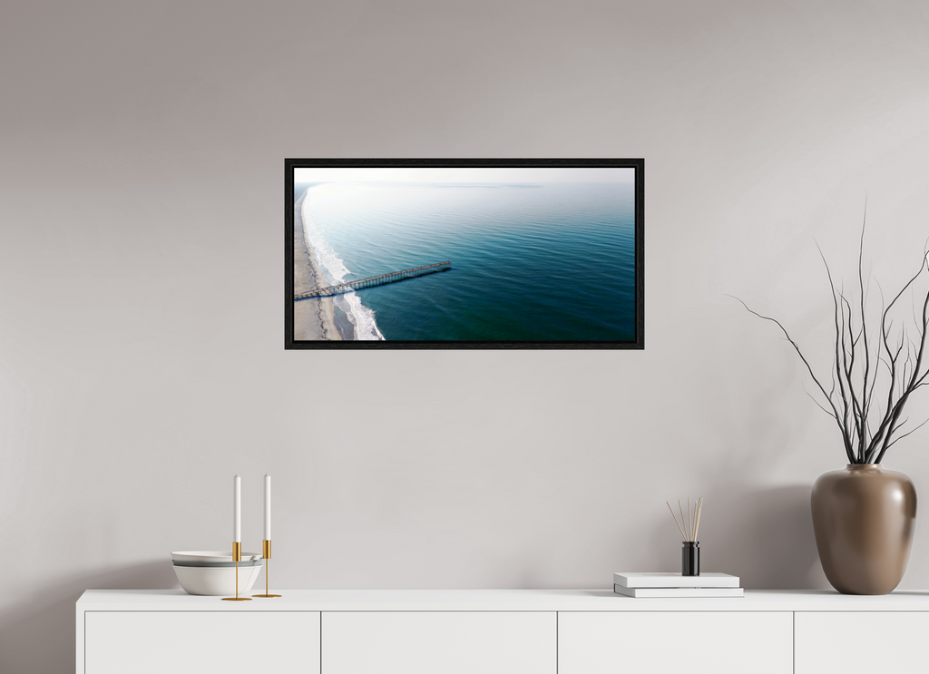 31.6 x 16″, Floater Frame Ocean Serenity