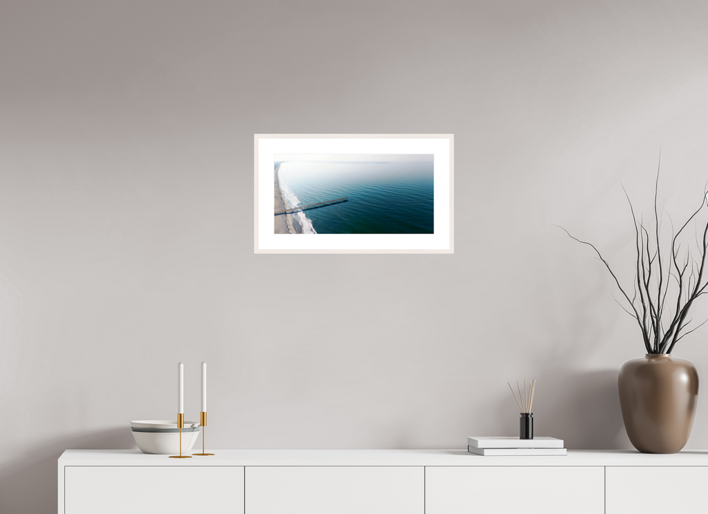 19.7 x 10″, Changeable Magnetic Frame Ocean Serenity