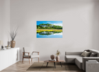 54.2 x 35″, Photo Print On Fuji Crystal DP II Serene Marsh Landscape Fine Art Photography Print