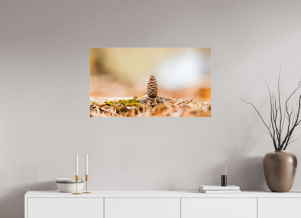Macro Cone Modern Abstract Textured Wall Art