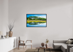 43.3 x 28″, Floater Frame Serene Marsh Landscape Fine Art Photography Print