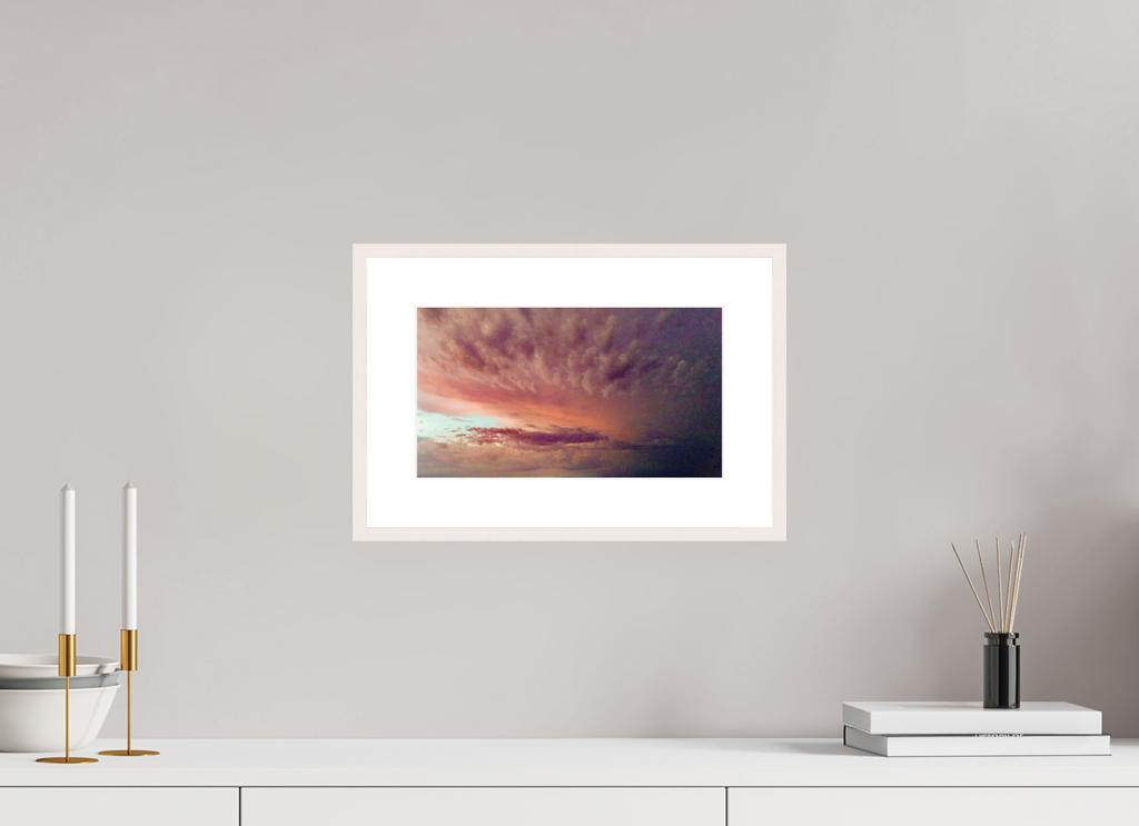 july horizon dramatic sunset coastal wall art photography