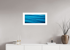 25.5 x 11″, Changeable Magnetic Frame Ocean Whispers minimalist ocean photography print