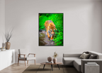 On the Prowl Bold Contemporary Wildlife Wall Art