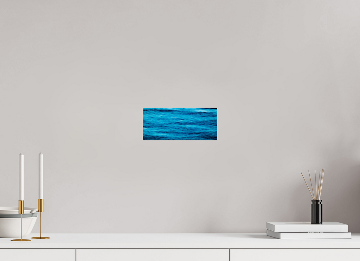 9.3 x 4″, Photo Print On Fuji Crystal DP II Ocean Whispers minimalist ocean photography print