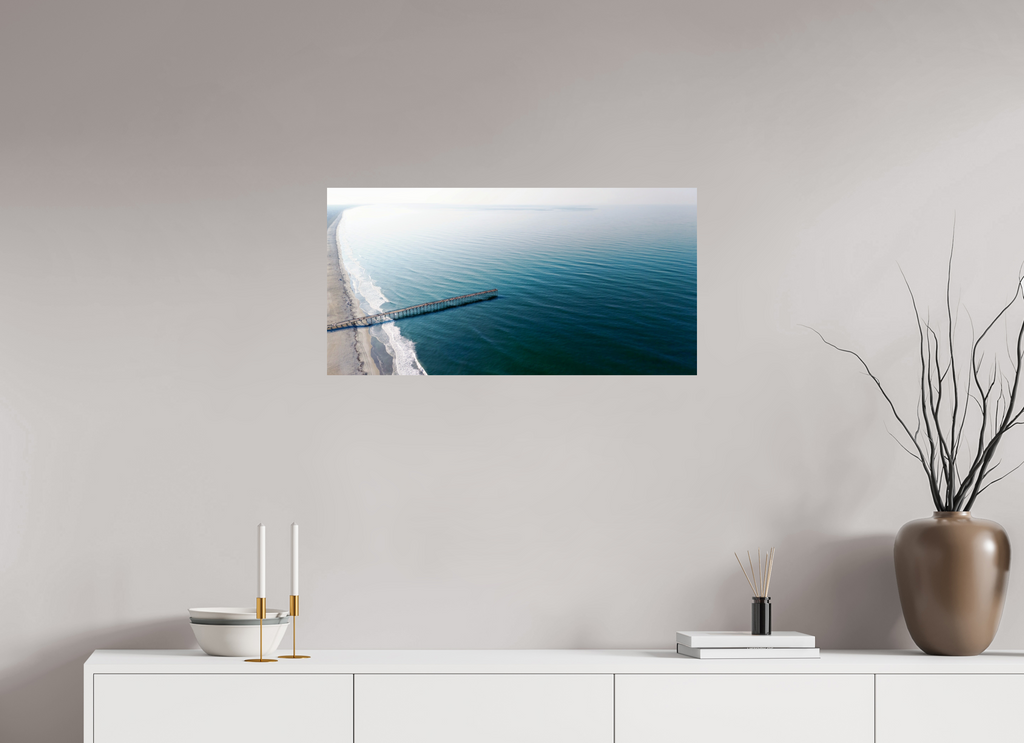 31.6 x 16″, Photo Print On Fuji Crystal DP II Ocean Serenity