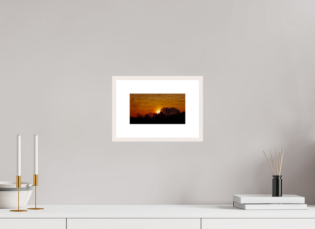sunset silhouette dramatic coastal wall art photography